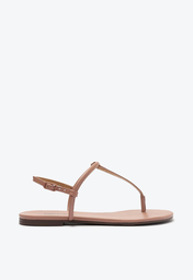 Sandália Rasteira Rosa Anacapri Slim