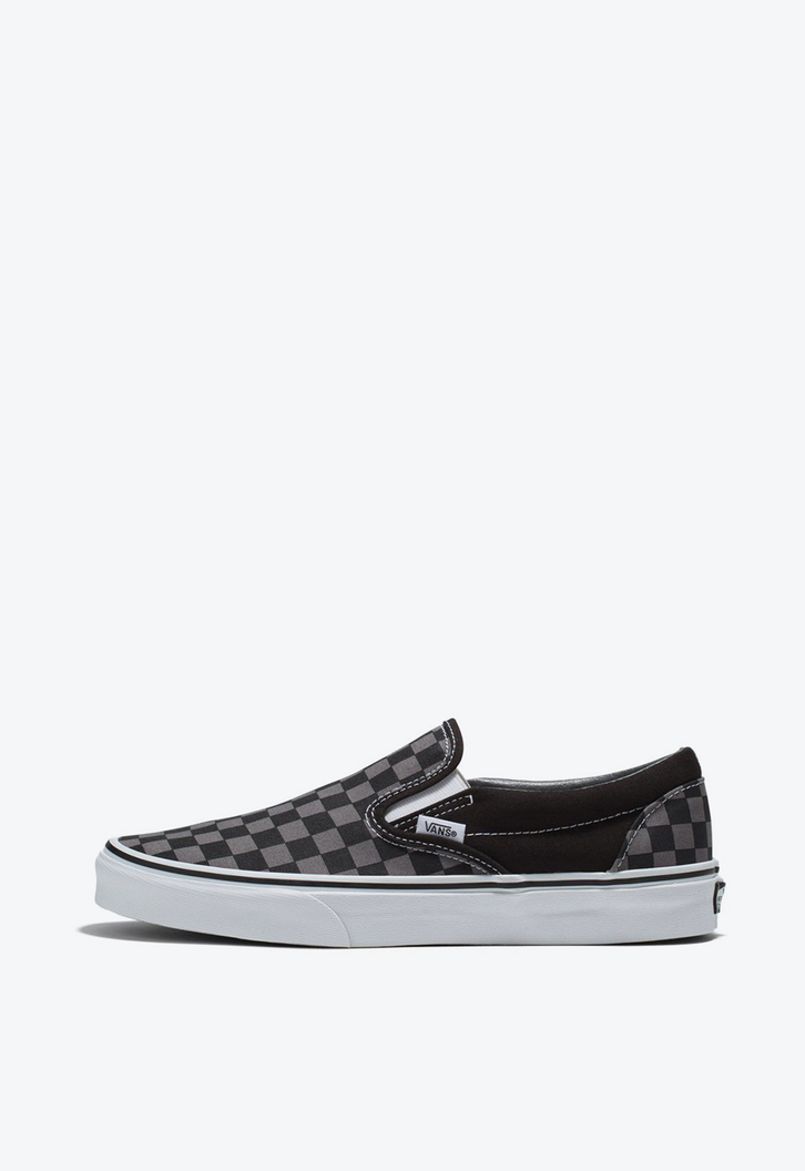 Tênis Vans Slip On Black Pewter Checkerboard