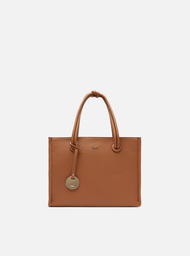 Bolsa Tote Marrom Pequena