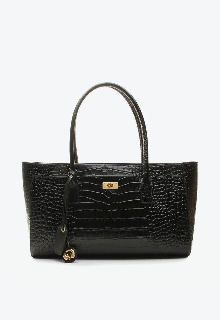 Bolsa Tote Francisca Grande Preto