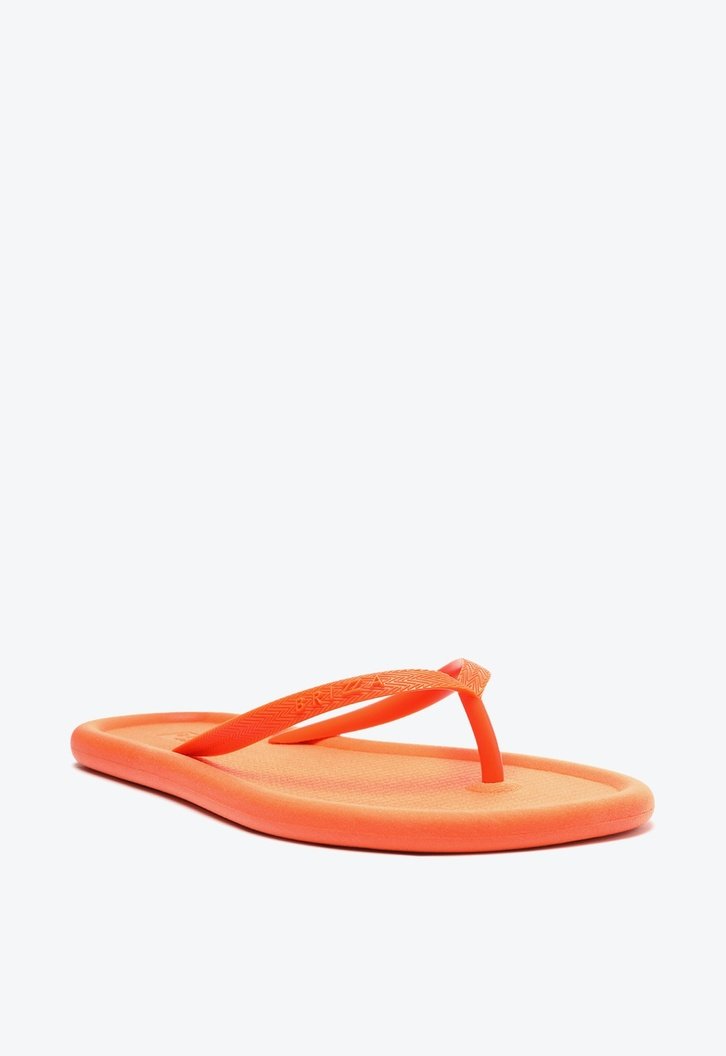 Chinelo De Dedo Laranja Brizza Básico Bold