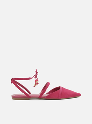 Sapatilha Rosa Arezzo Amarração