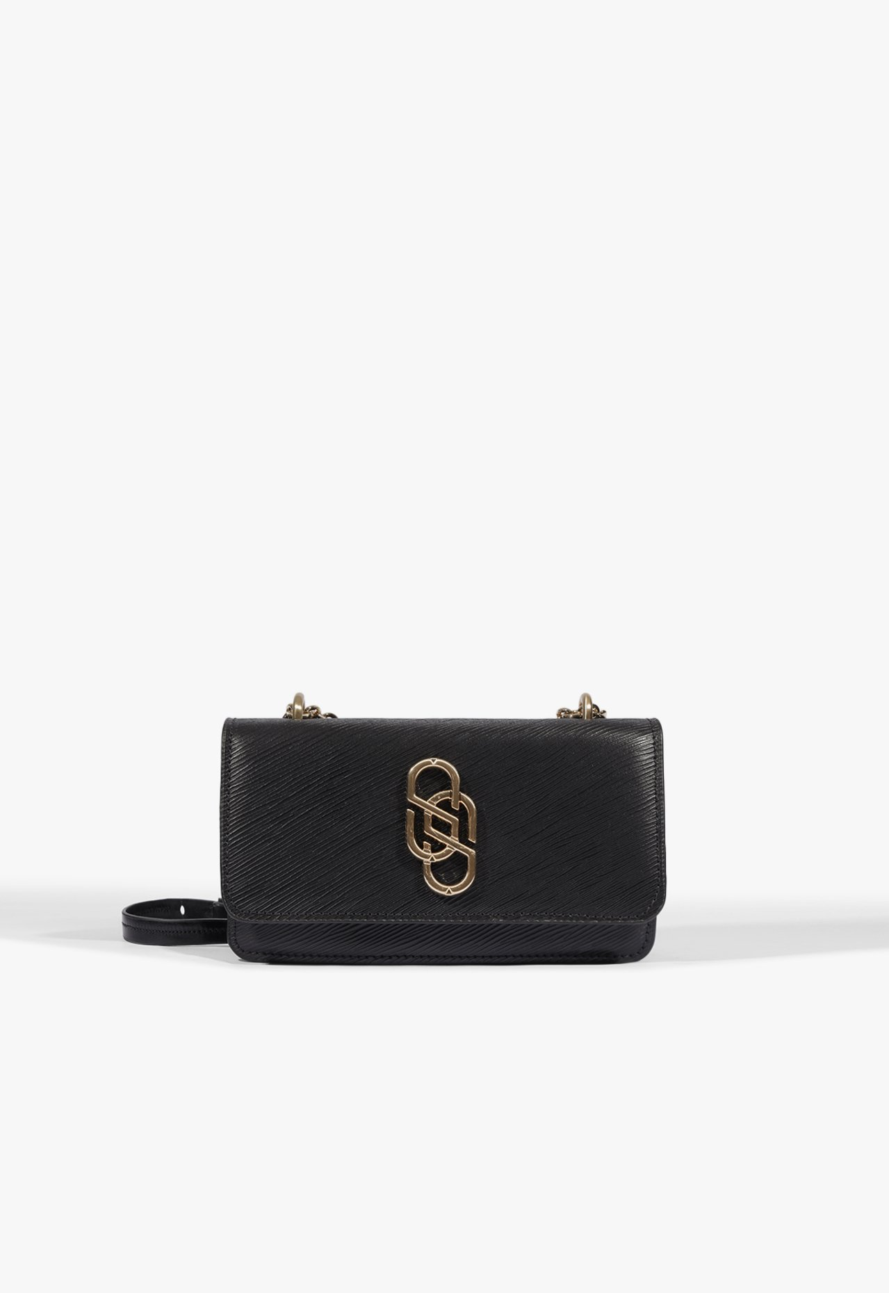 Bolsa Crossbody Soul Couro Preta | ZZ MALL