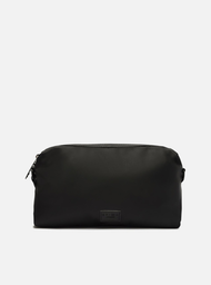 Bolsa Tiracolo Preta Brizza Nylon Média