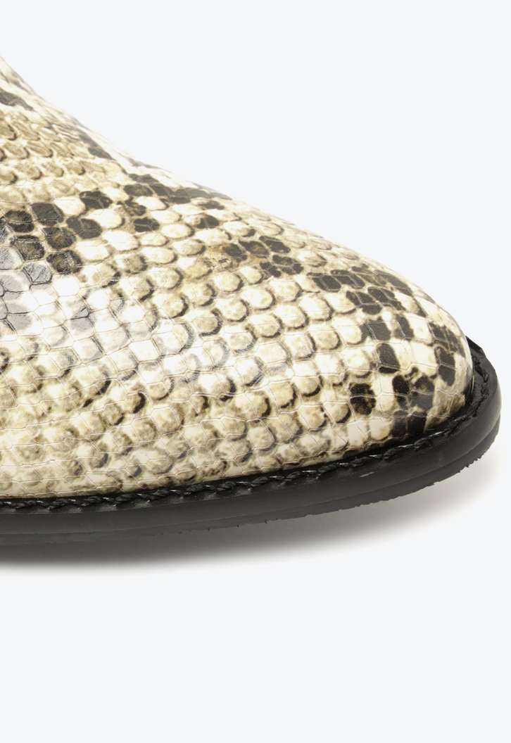 Bota S-Souli Couro Cobra
