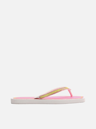 Chinelo De Dedo Branco Brizza Square Sport
