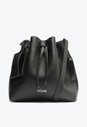 Bolsa Bucket Cartão Preta Anacapri Porta Média