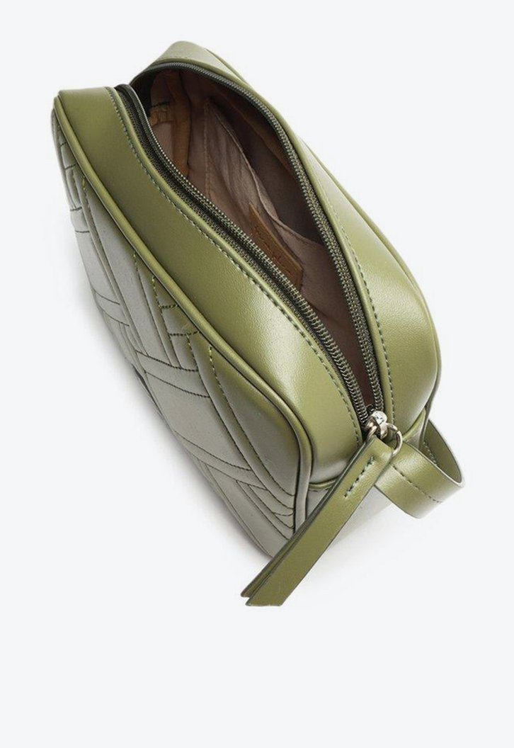 Bolsa Tiracolo Verde Correntes Média