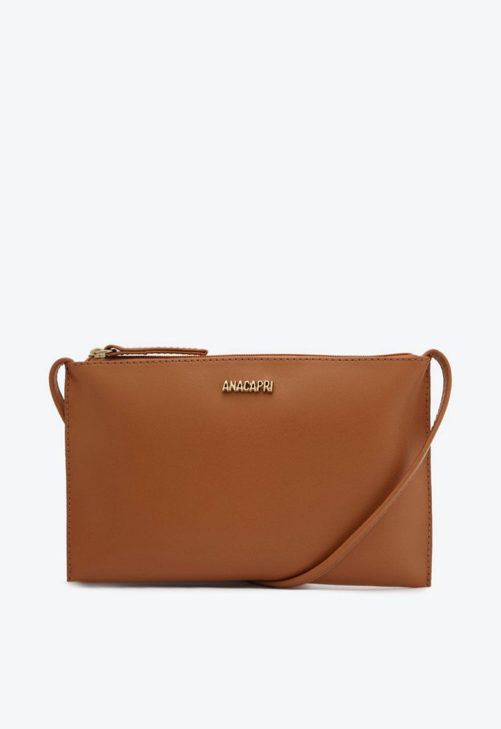 Bolsa Tiracolo Marrom Anacapri Minimal Pequena