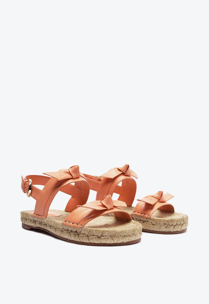 Clarita Espadrille Sandal 30 Coral Blossom