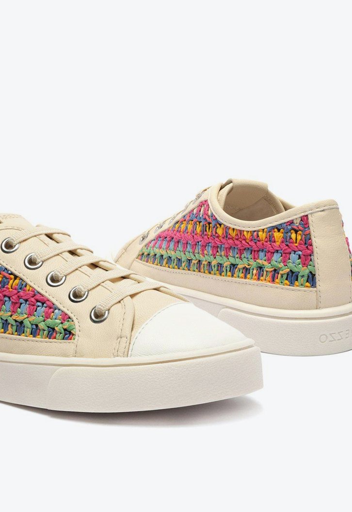 Tênis Infantil Off-White Colorida Arezzo Trama