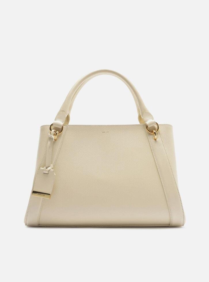 Bolsa Tote Branca Média Metais