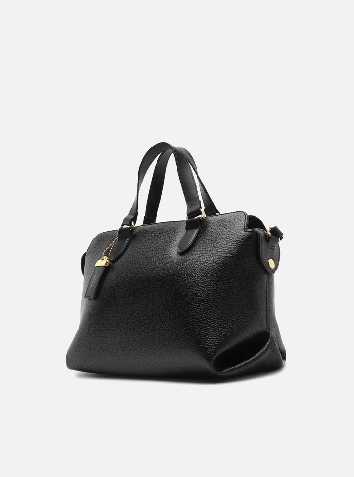 バッグ tenontote bag BLACK Bolsa Tote Preta Média Tag Básica | ZZ MALL