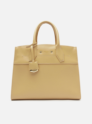 Bolsa Tote Bege Giorno Grande Moldura