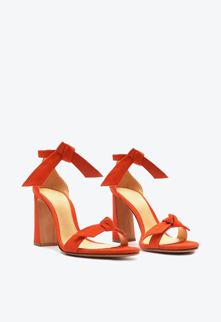 Clarita Curve 90 Suede Marmalade