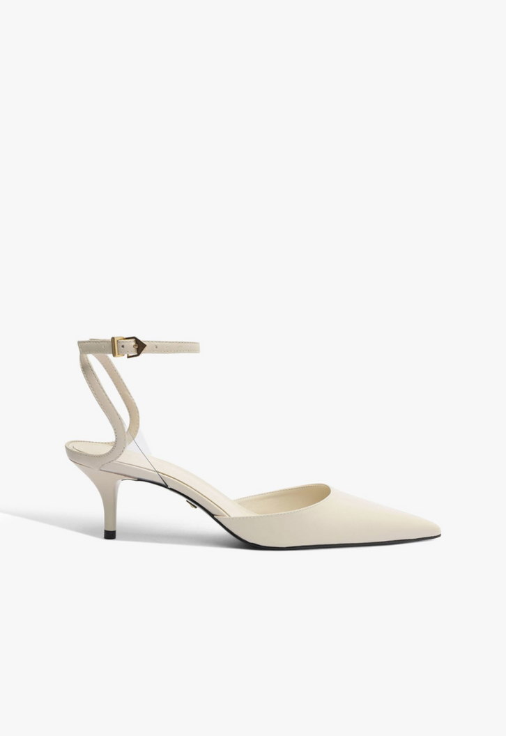 Scarpin Schutz Skye Pump Mid Branco