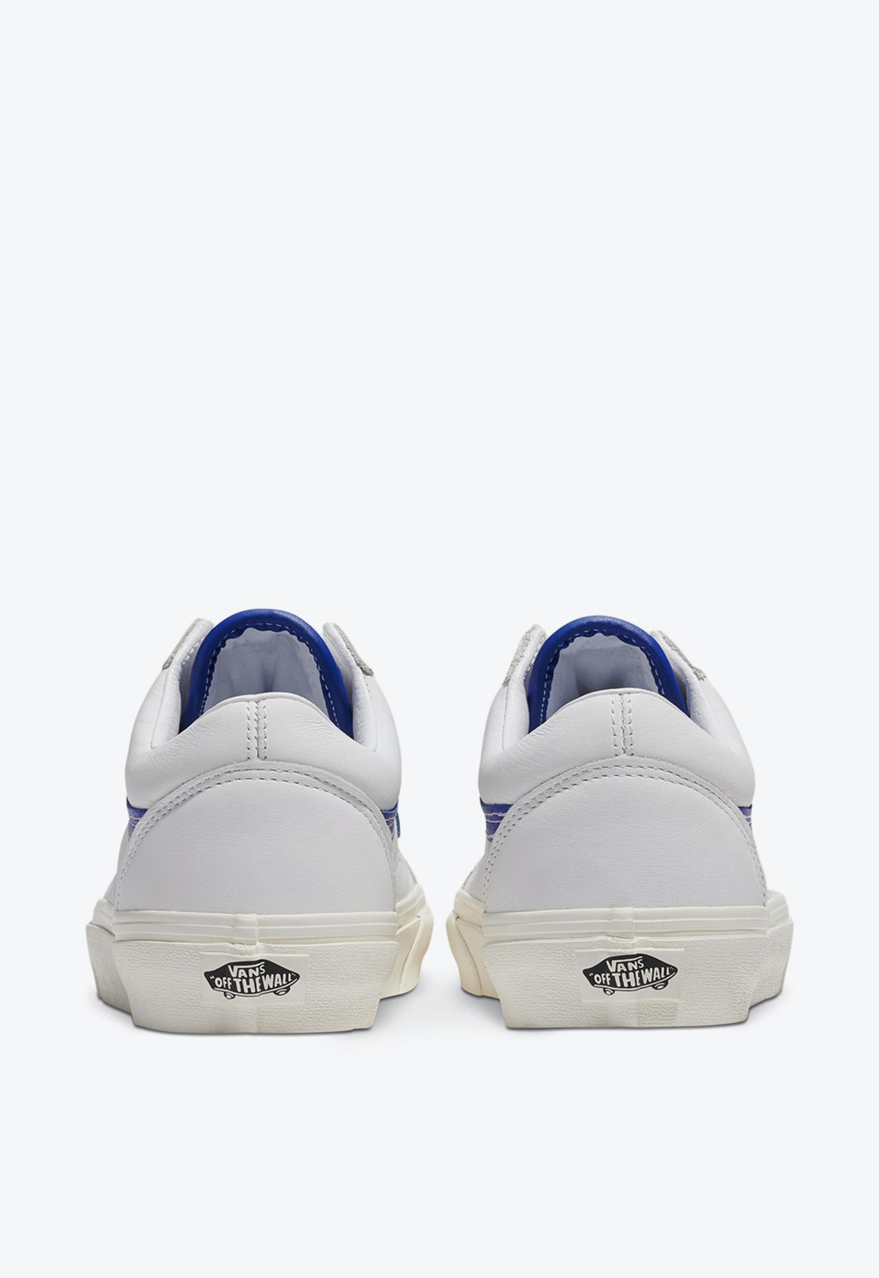 Tênis Old Skool Leather White Blue | ZZ MALL Tênis Old Skool Leather White Blue | ZZ MALL