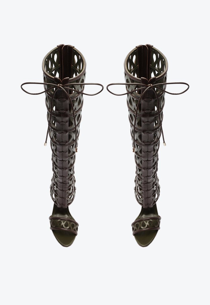 Dakota Sandal 100 Dark Brown