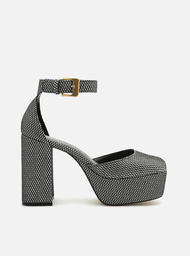 Sandalia plataforma sales preta arezzo
