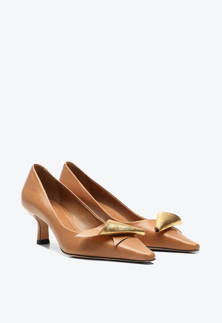Scarpin Amber Caramelo