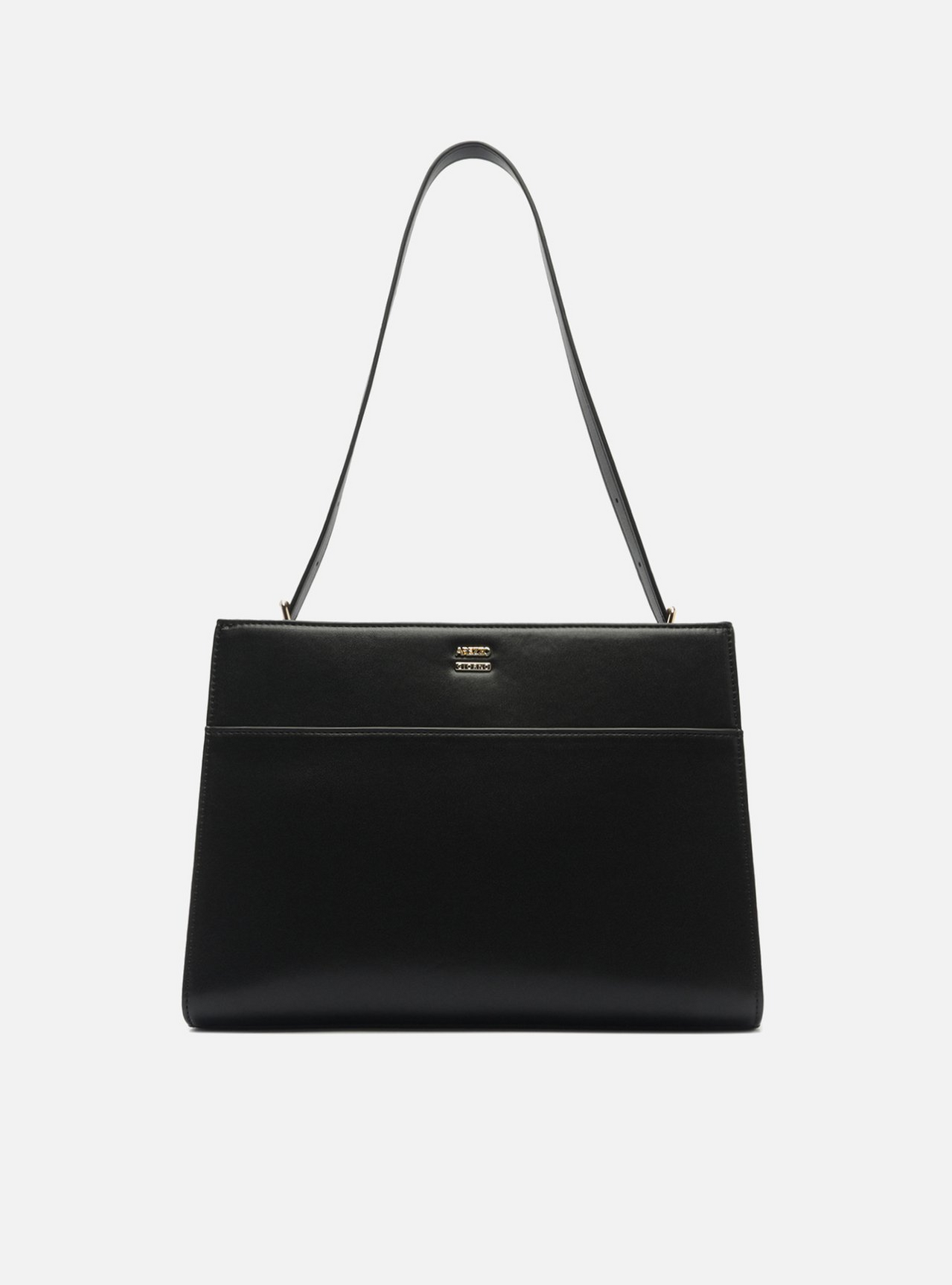 Bolsa Shoulder Preta Média | ZZ MALL