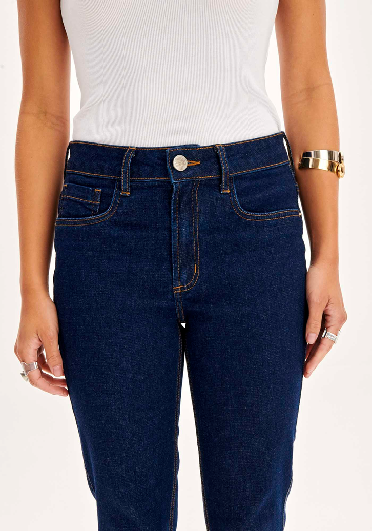 Calça Azul My Favorite Things Ankle Jeans