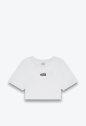 Camiseta Flying V Crew Crop Ii White
