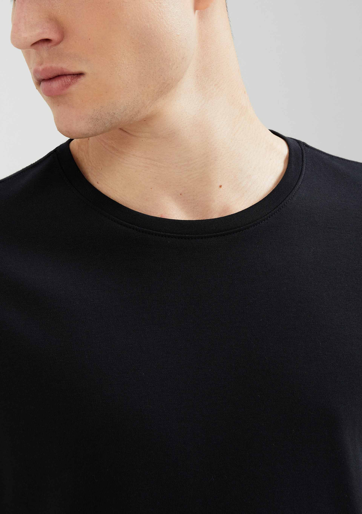 Camiseta Branca Hering Manga Curta Super Cotton Pima