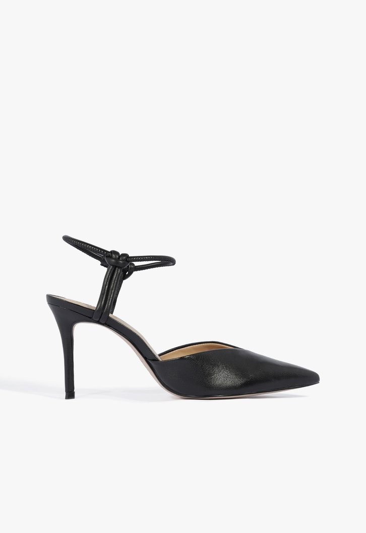Sapato Scarpin Knots Preto