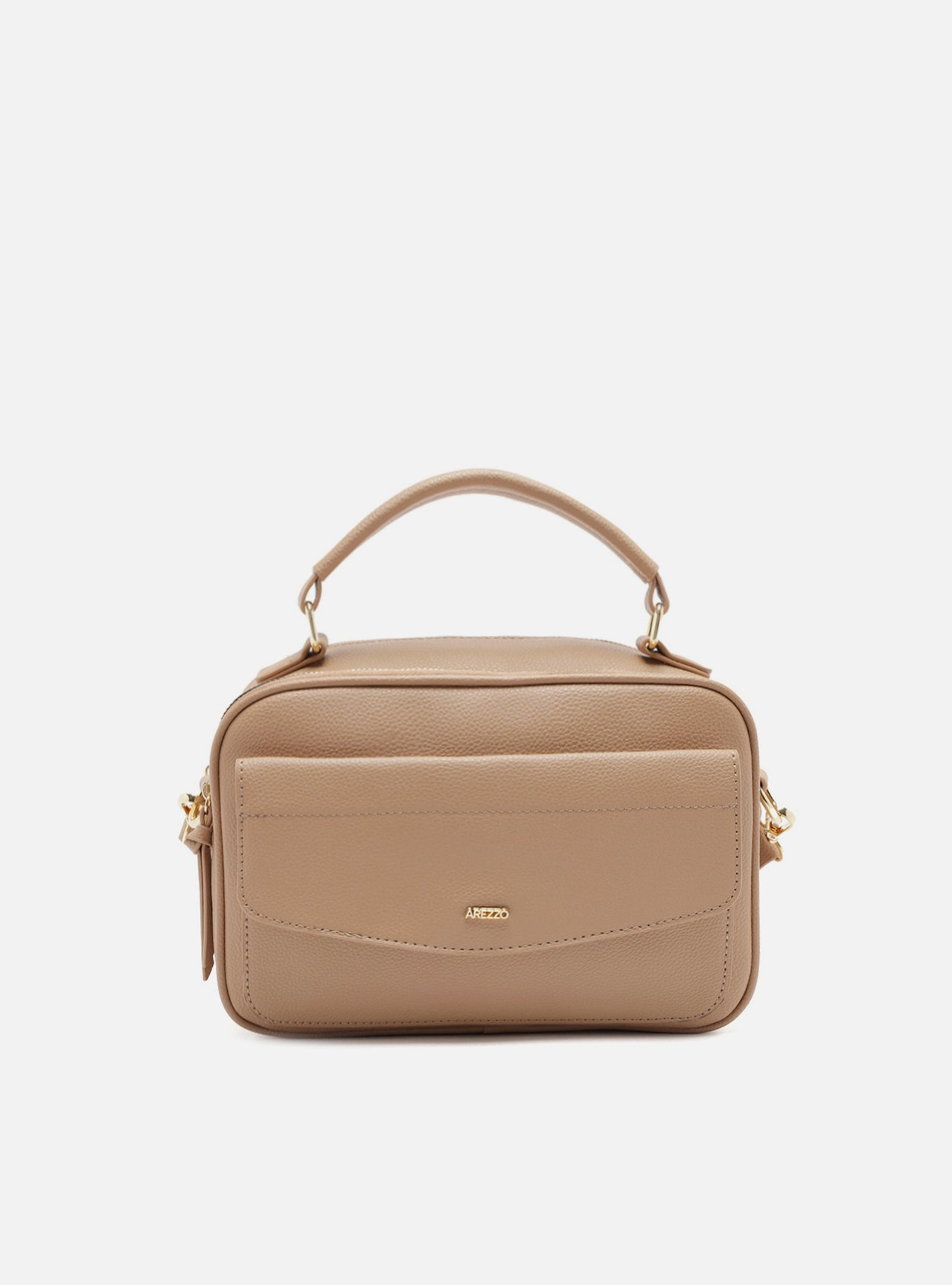 Bolsa Tiracolo Nude Arezzo Média | ZZ MALL