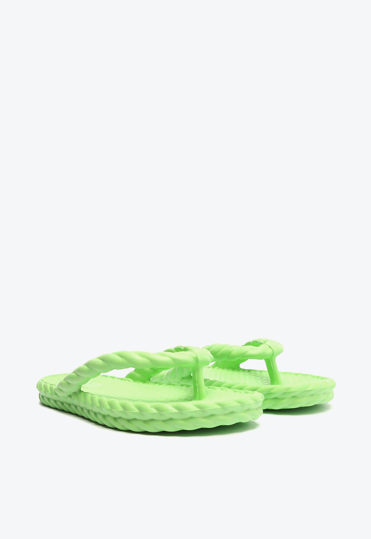 Chinelo De Dedo Verde Brizza Marrocos