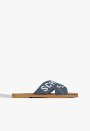 Chinelo X Schutz Azul