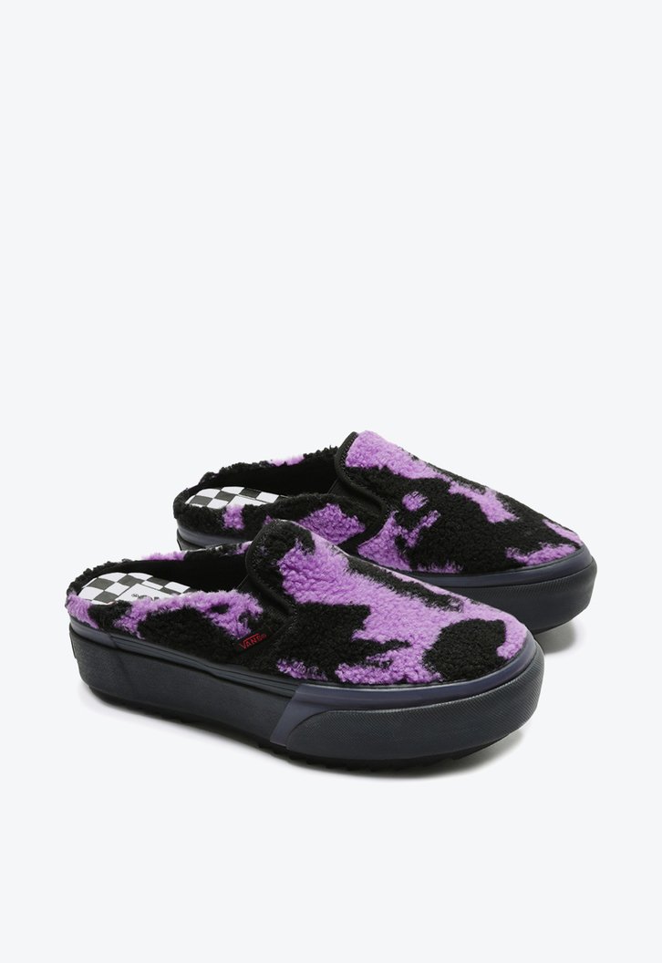 Tênis Vans Slip On Mule Multicolor Purple