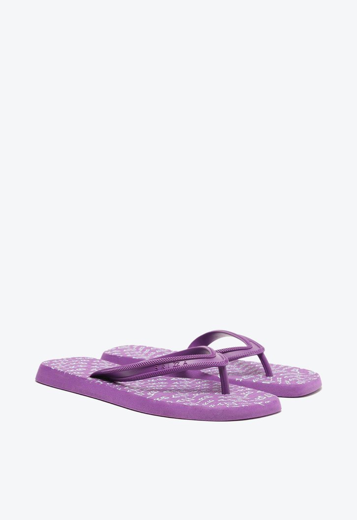 Chinelo De Dedo Roxo Brizza