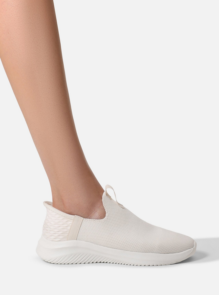 Tênis Branco Solado Esportivo Slip On