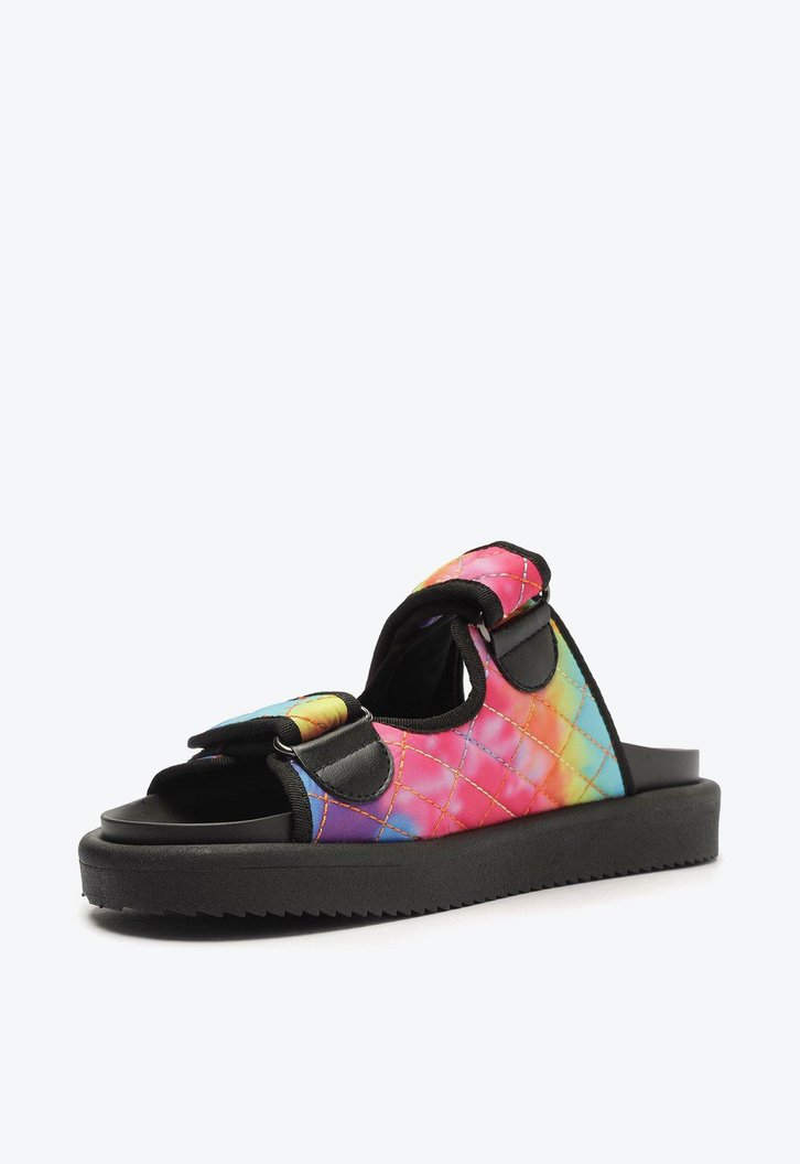 Sandália Papete Colorida Anacapri Galaxy Becca