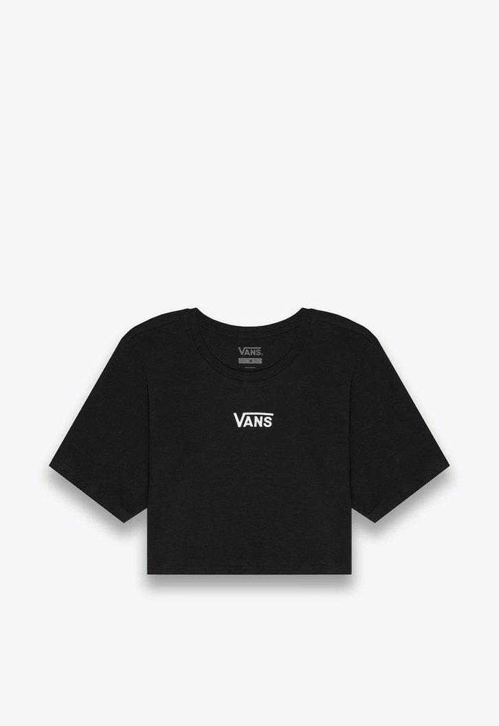 Camiseta Flying V Crew Crop Ii Black