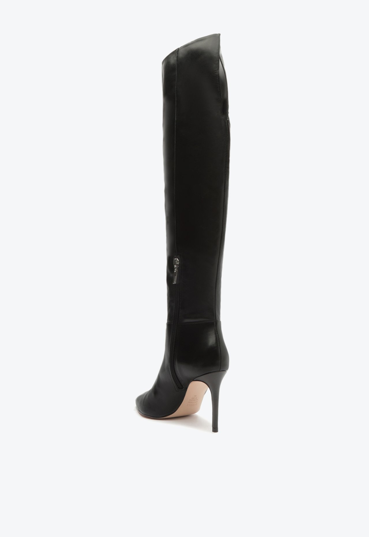 Bota Over the Knee Mikki Otk Preta
