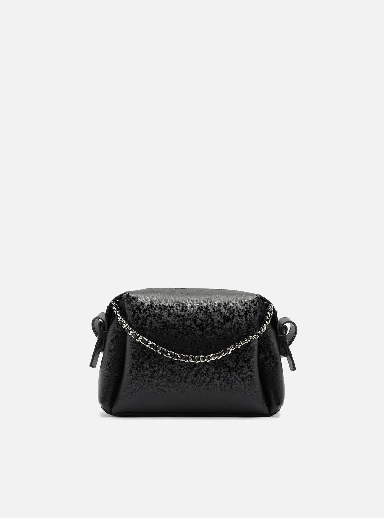 Bolsa Arezzo Tiracolo Preta Pequena Corrente Extra Bolsa Arezzo Tiracolo Preta Pequena Corrente Extra