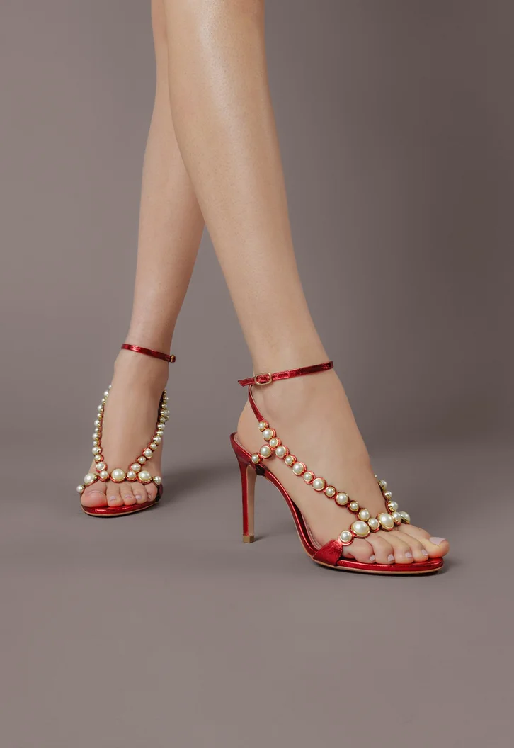 Sandália Betty Vermelho | ZZ MALL