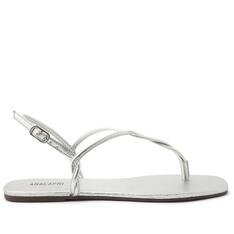 Sandália Prata Anacapri Slim Silver