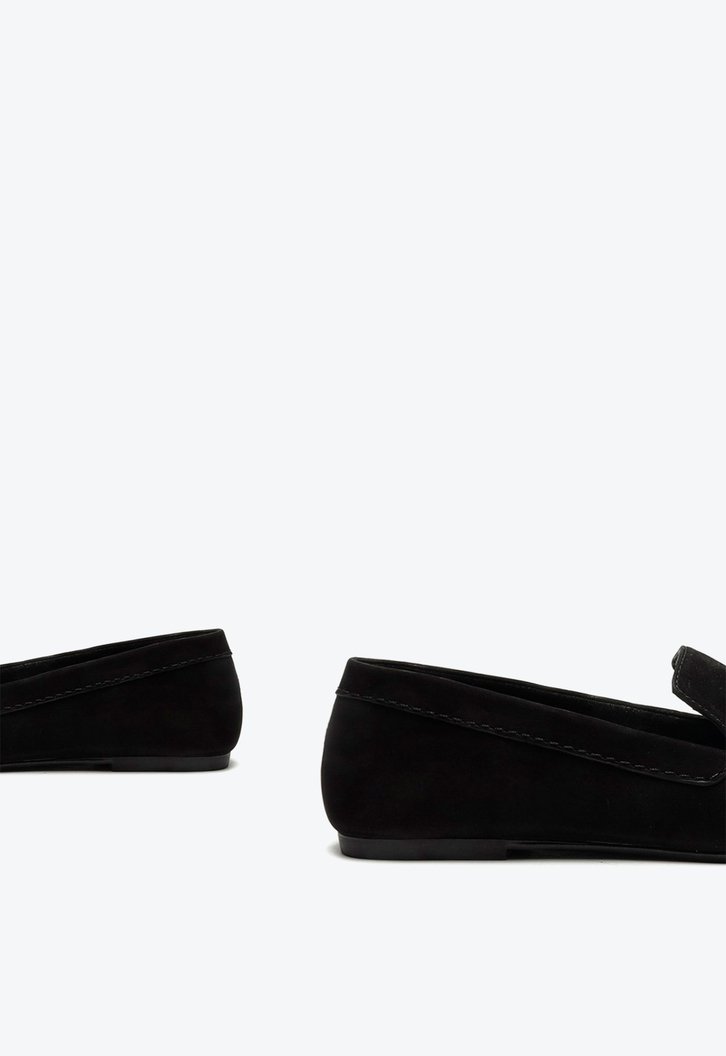 Sapato Mocassim Preto Schutz Nobuck