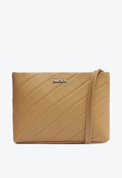 Bolsa Tiracolo Nude Anacapri Matelassê Minimal Pequena