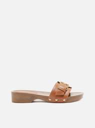 Sandália Flatform Marrom Arezzo