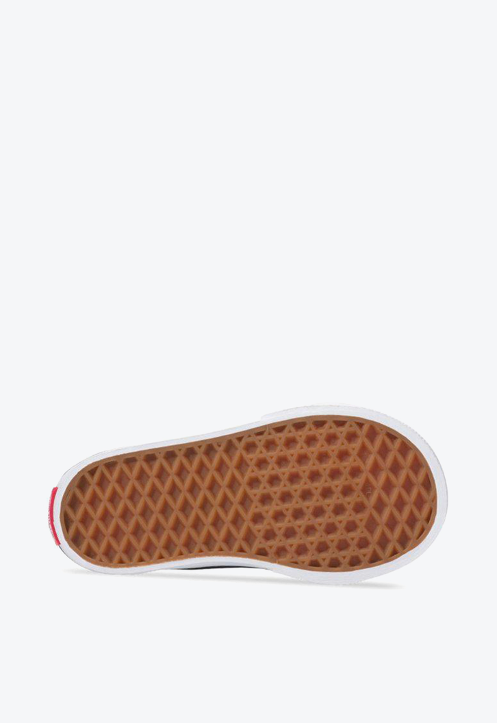 Tênis Vans Slip On V Toddler Black White