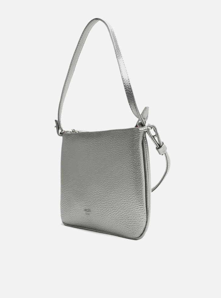 Bolsa Tiracolo Prata Arezzo Velho Luisa Pequena | ZZ MALL