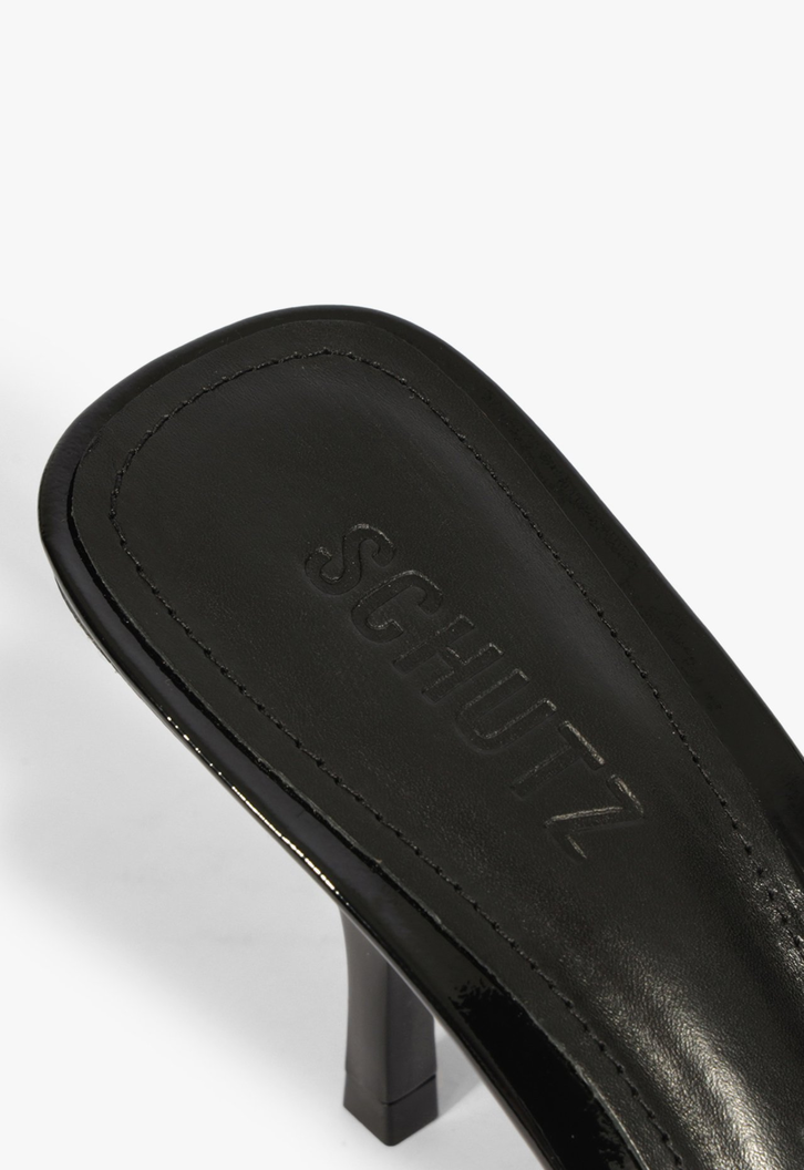 Tamanco Estella Mule Couro Preto