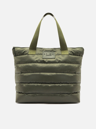 Bolsa Shopping Verde Nylon Puffer Grande
