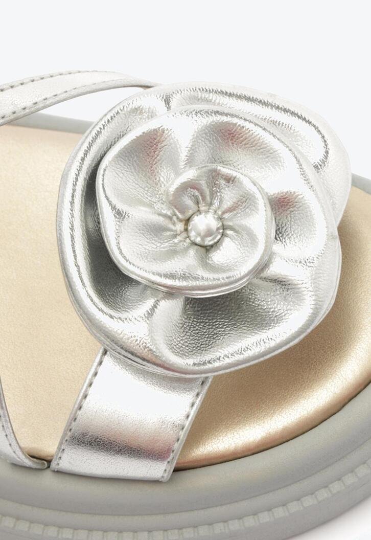 Papete Comfy Flor Prata