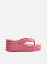 Tamanco Plataforma Rosa Marrocos Sun